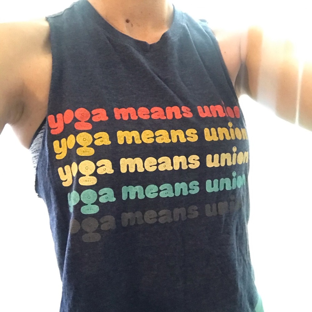 Yoga crop top